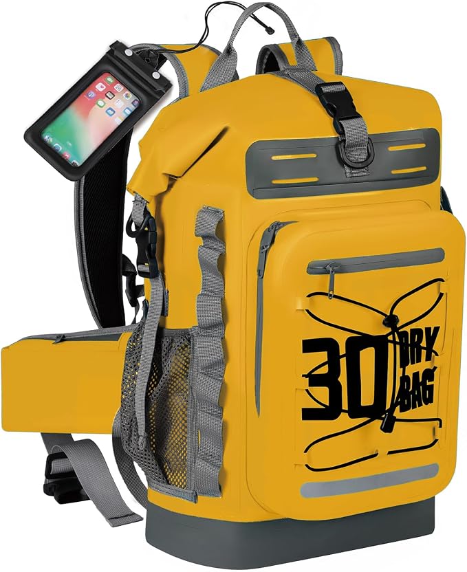 MORXPLOR Dry Bag Waterproof,5L/10L/20L/30L/40L/55L Roll Top Dry Bag Backpack with WaterProof Phone Case for Swim,Kayak by MORXPLOR