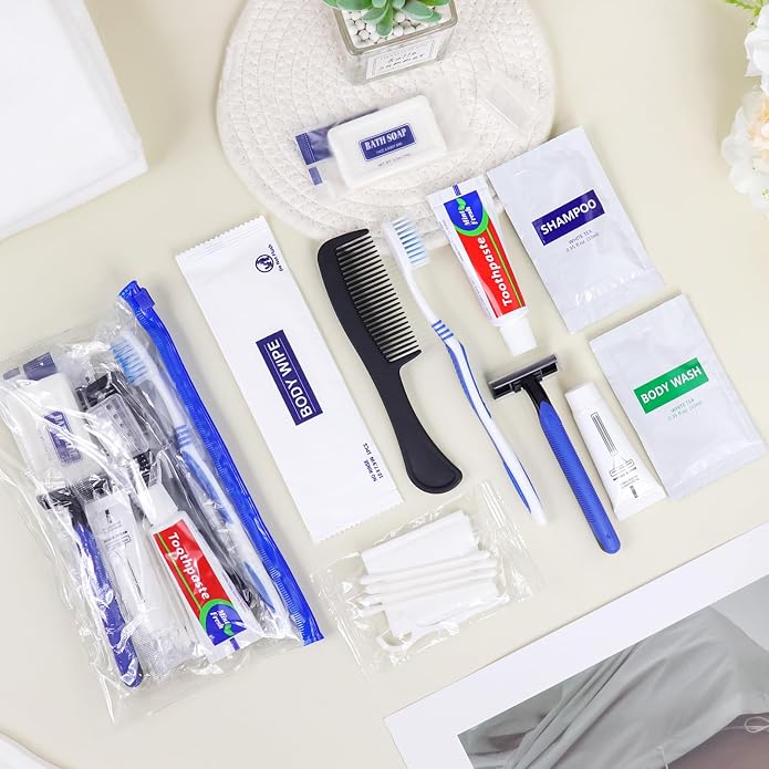 Basic Toiletry Kits, Individually Packed, Personal Hygiene Bulk Homeless Care Package Supplies - Image 6