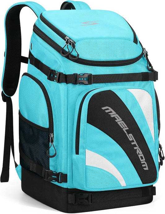 Maelstrom Ski Boot Bag,55L Large Ski Boots Travel Backpack for Men Women,Waterproof Snowboard Boot Bag for Skis Accessories by Maelstrom