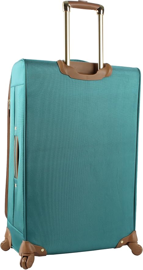 Steve Madden Designer Luggage Collection - 3 Piece Softside Expandable Lightweight Spinner Suitcase Set - Travel Set Includes an Under Seat Bag, 20-Inch Carry on and 28-Inch Checked Suitcase, Harlo - Image 3