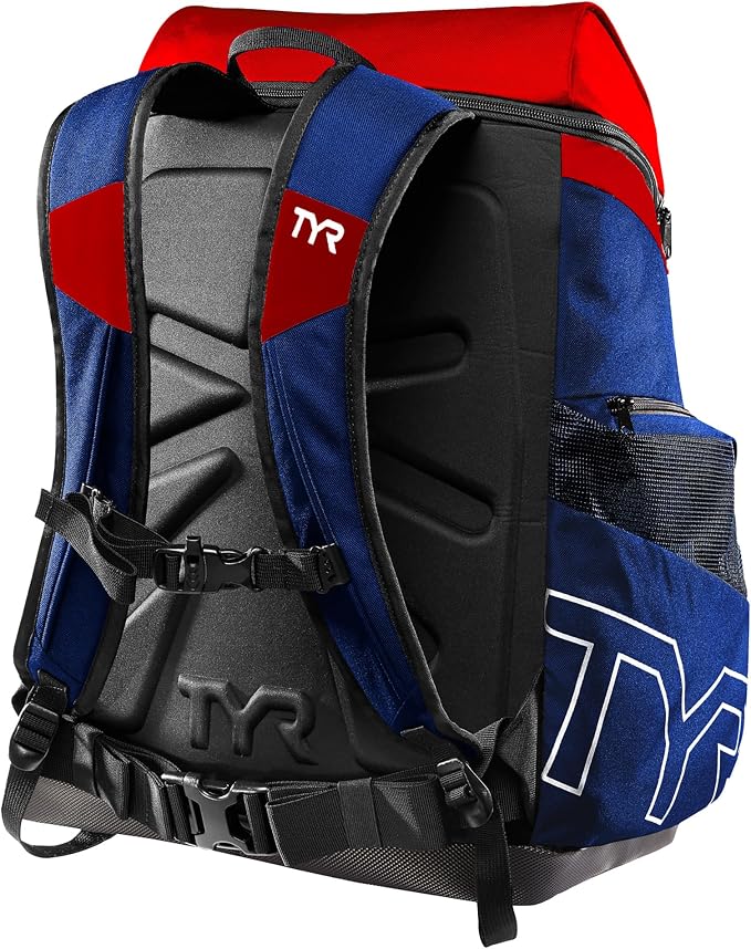 Alliance Backpack TYR Wet/Dry Athletic Gym and Pool Bag for Men and Women - Separate Wet/Dry Compartments, 45L Capacity, Ergonomic, Water-Resistant - Available in Team Colors - Image 2