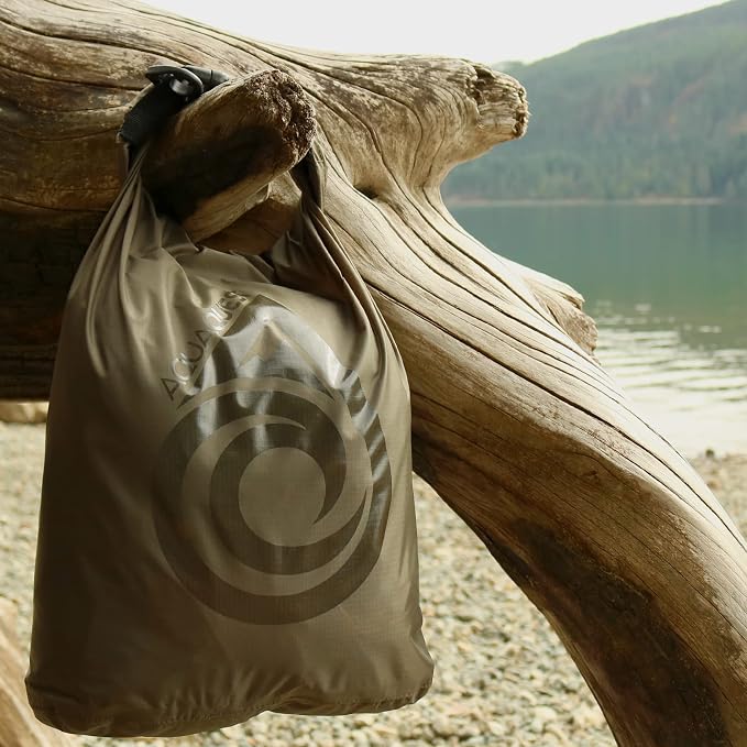 AquaQuest Rogue Dry Bag Set – 10 + 20 + 30L Olive Drab – 100% Waterproof Roll Top – Waterproof Roll Top - Image 5