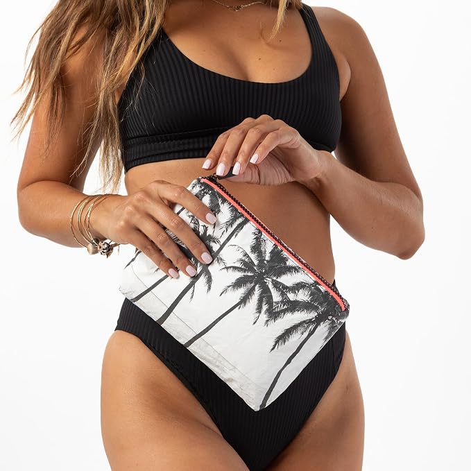 ALOHA Collection Small Pouch | Lightweight, Packable, and Splash-Proof Makeup Pouch | Easy to Clean - Image 6