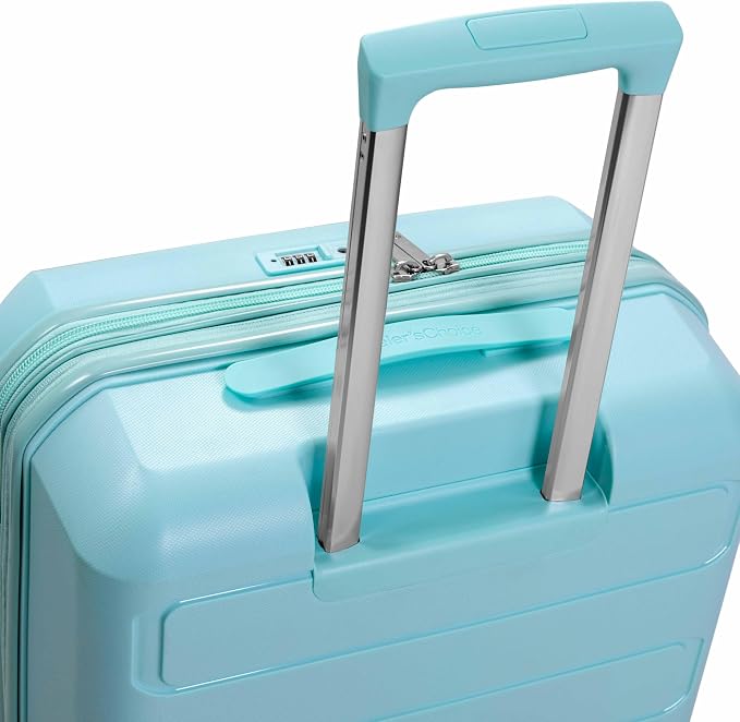 Traveler's Choice Pagosa Hardshell Expandable Luggage with Spinner Wheels, Baby Blue, 3-Piece Set (22/27/30) - Image 10