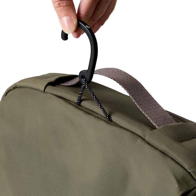 Bellroy Hanging Toiletry Kit Plus (8 Liter Travel Hanging Toiletry Bag) - SeaKelp - Image 3