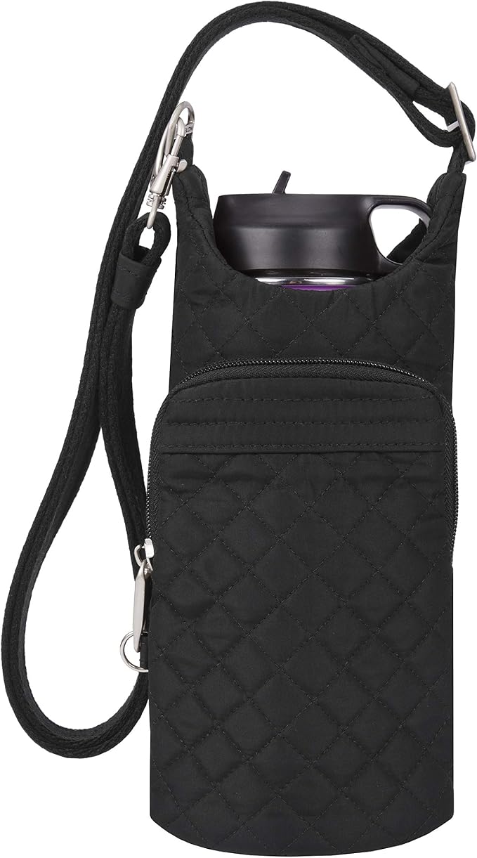 Travelon Anti-Theft Boho Insulated Water Bottle Tote - Image 7