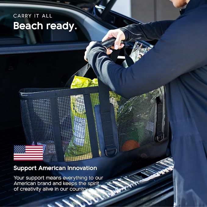 MISSION Boat Gear CASSI Heavy-Duty Outdoor Tote and Waterproof Marine-Grade Mesh Boat Bags - Image 7