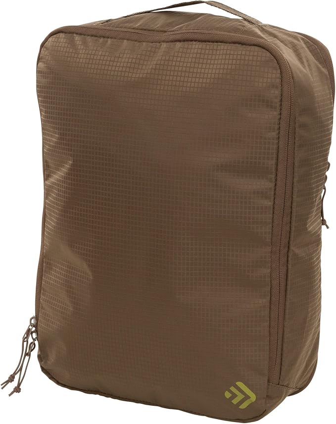 5 Piece Set Lightweight Expandable Travel Cubes for Luggage (Olive and Brown) (Olive and Brown) - Image 2