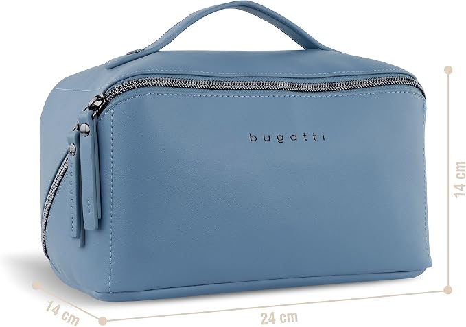 bugatti Almata Large Opening Travel Makeup Bag Toiletry Bag for Women - Image 2