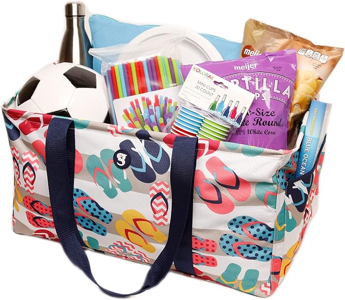 geckobrands Large Utility Tote - Durable Multipurpose Bag for Beach, Travel, Shopping & Outdoor Activities - Image 3