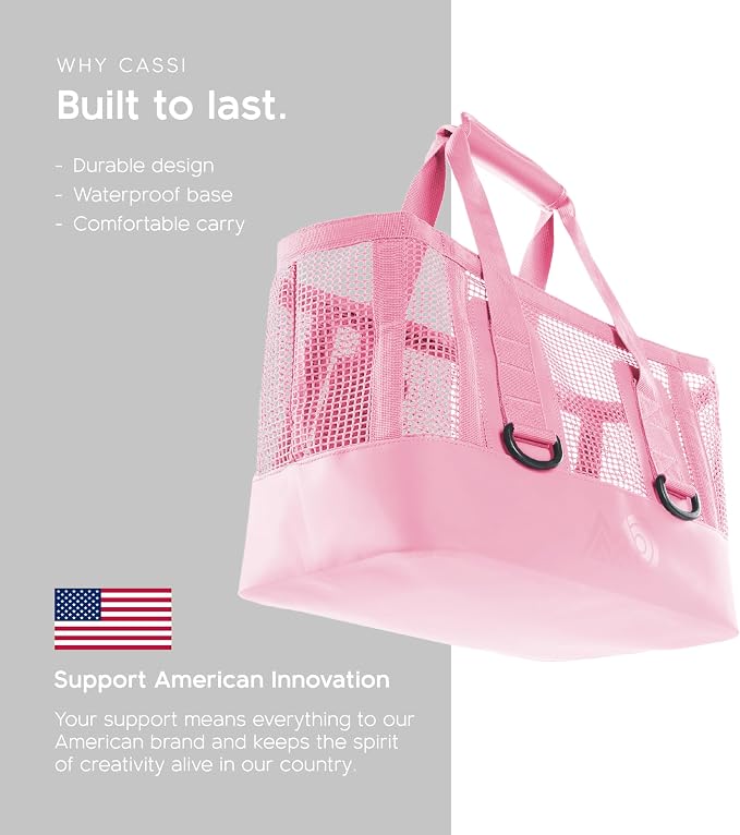 MISSION Boat Gear CASSI Heavy-Duty Outdoor Tote and Waterproof Marine-Grade Mesh Boat Bags - Image 7