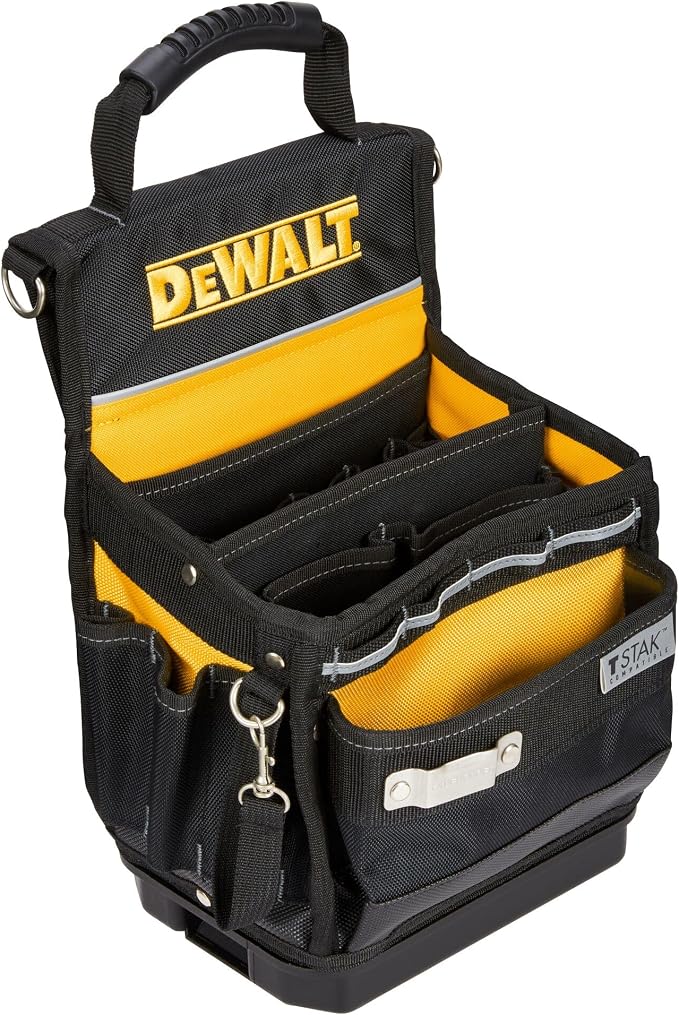 DEWALT Tool Bag, Easy Access Small Tool Pouch with Hard Bottom and Carrying Strap (DWST17624) - Image 2