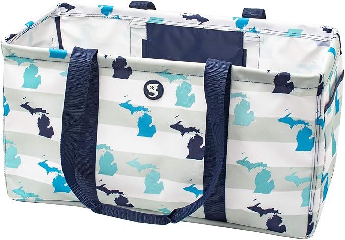 geckobrands Large Utility Tote - Durable Multipurpose Bag for Beach, Travel, Shopping & Outdoor Activities by geckobrands