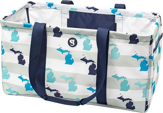 geckobrands Large Utility Tote - Durable Multipurpose Bag for Beach, Travel, Shopping & Outdoor Activities by geckobrands
