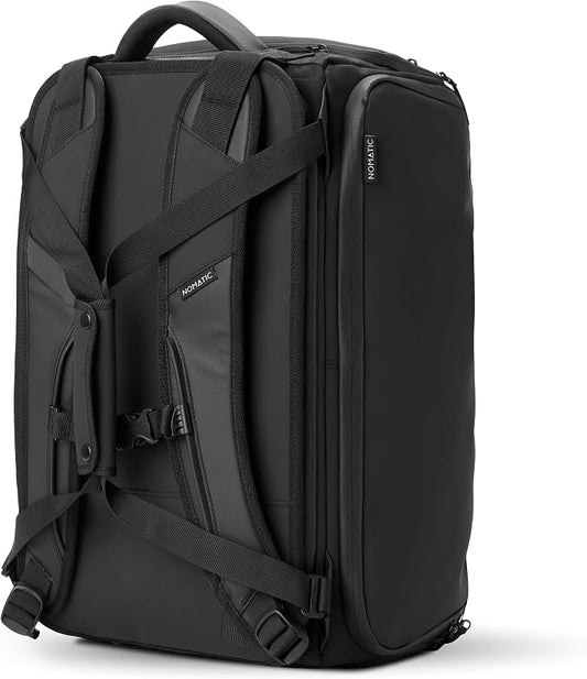 NOMATIC 30L Travel Bag- Convertible Duffel/Backpack, Carry-on Size for Airplane Travel, Everyday Use Laptop Bag,TSA Compliant by Nomatic