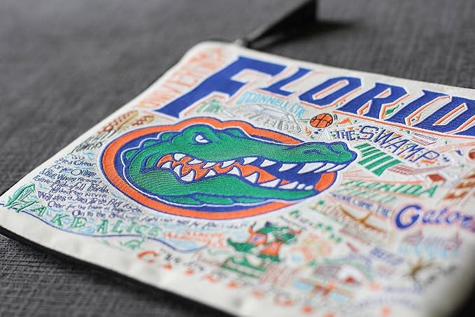 Catstudio Collegiate Zipper Pouch, University of Florida Travel Toiletry Bag, Ideal Gift for Alumni, Makeup Bag, Dog Treat Pouch, or Travel Purse - Image 4