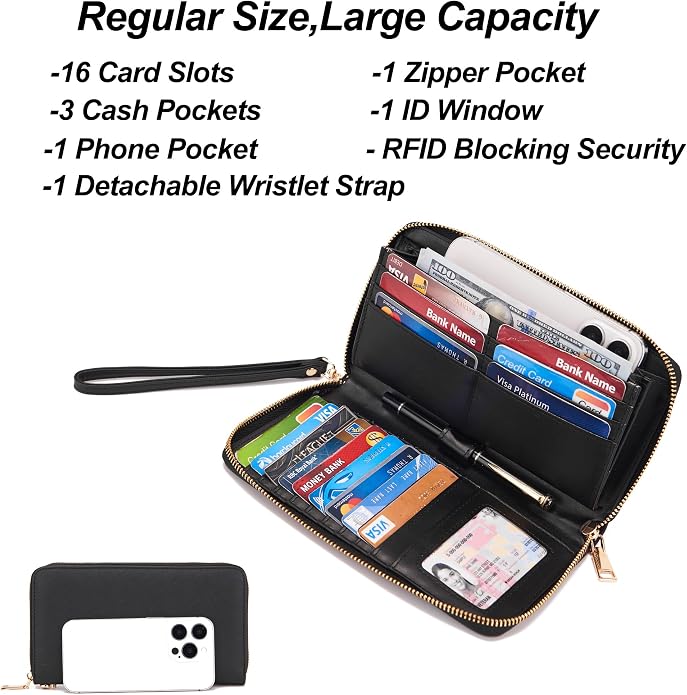 Qiyuer Structured Satchel Tote Handbags Set Women Purses with RFID Wallet | Premium, Sturdy, Spacious, Chic for Daily & Work, Vegan PU Leather, Multi-way Carry, Large Capacity RFID Wallet, Ideal Gift - Image 2