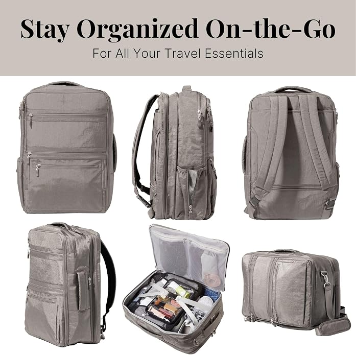 Baggallini Modern Convertible Travel Backpack - Image 6