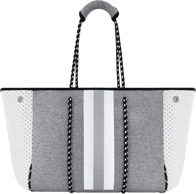 QOGiR Neoprene Multipurpose Beach Bag Tote with Inner Zipper Pocket … … … … - Image 9