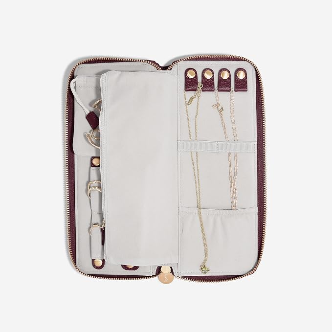 Stackers Burgundy Jewellery Roll - Image 3