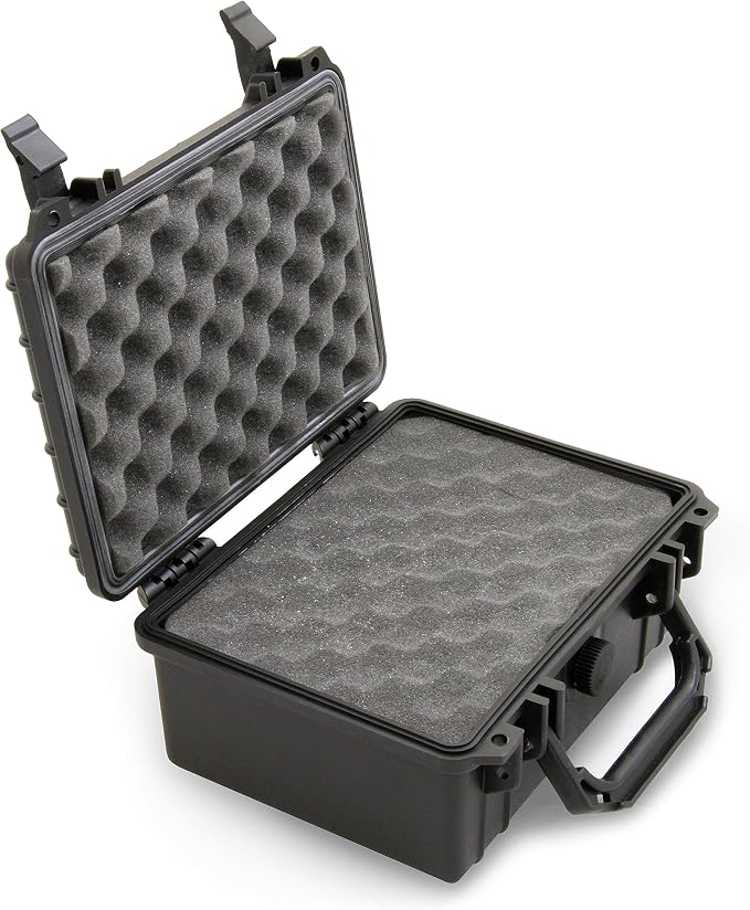 Cloudten 9 inch Airtight Case with Impact Absorbing Customizable Foam, Includes Case Only - Image 9