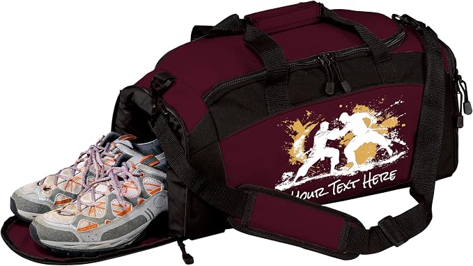 Personalized Martial Arts Duffel Bag – Custom Name Gym Bag for Karate, Taekwondo, Jiu Jitsu & MMA – Youth & Adult Training Gear Bag by all+about+me+company