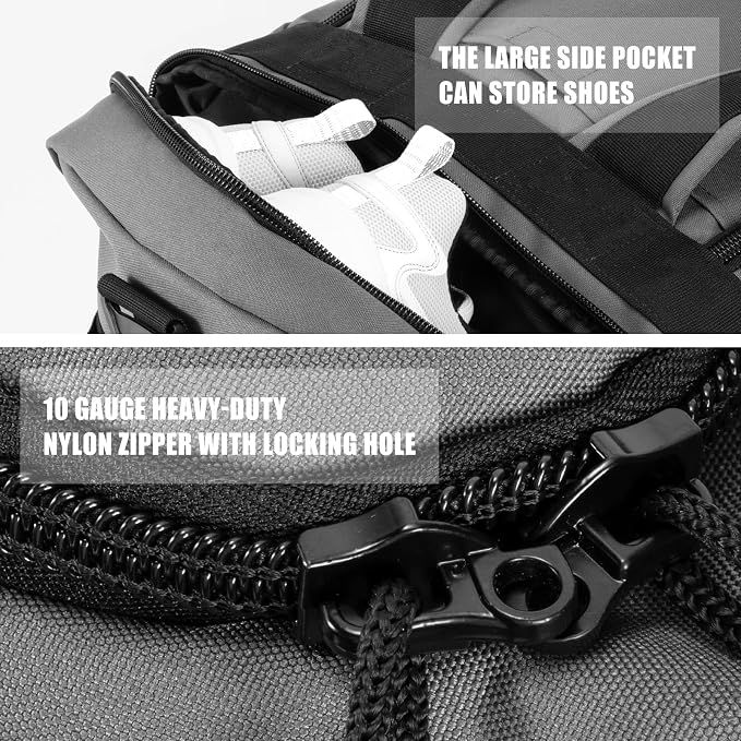 90L Large Duffle Bag,Gym Bags For Men Weekend Bag For Women Travel Backpack Carry On Sports Duffel Bag - Image 3