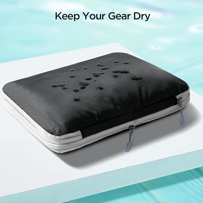 Cozary Organiser Packing Cubes Compression - 3 Piece Travel Set - High Quality Oxford Fabric & Lots of Storage Space - Travel Essentials Suitcase Organiser for Hand Luggage and Backpack - Image 6