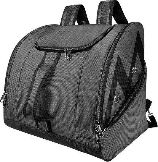 OutdoorMaster Boot Bag - Ski Boots and Snowboard Boots Bag, Excellent for Travel with Waterproof Exterior & Bottom - for Men, Women and Youth by OutdoorMaster