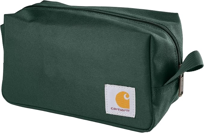 Carhartt Durable Travel Kit, Organize Essentials W/the Water Resistance Toiletry Bag, Greenstone by Carhartt