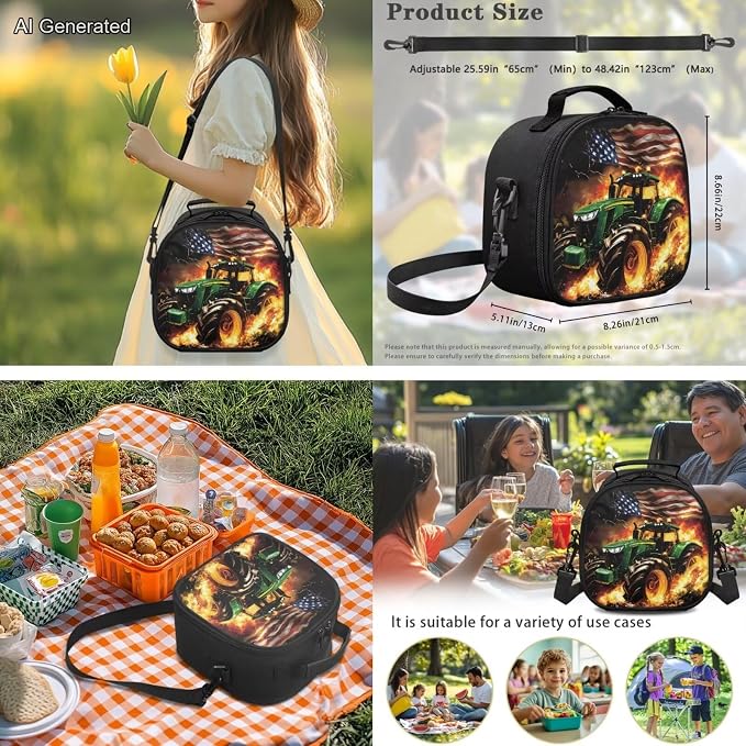 Flying Buggy School Backpack for Kids Cool Little Boys Schoolbag Set with Lunch Box Pencil Case Water Bottle Sleeve Elementary School Bookbag for 3Th 4Th 5Th Grade Large Book Bags 17 inch - Image 4