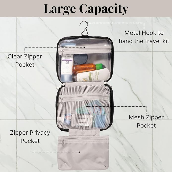 Baggallini Hanging Travel Toiletry Kit - Image 2