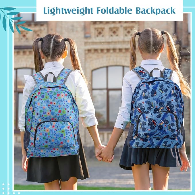 LEIFIDE 15 Pcs Backpack in Bulk 17 Inch Lightweight Foldable Student School Outdoor Travel Book Bag Assorted Colors - Image 5