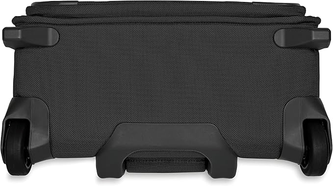 Briggs & Riley 2-Wheel Cabin Bag - Carry On Luggage for Travel, Suitcases with Wheels, Softside Rolling Bag for Men & Women, Interlocking Handle, Self-Repairing Zipper - Baseline Collection, Black - Image 9