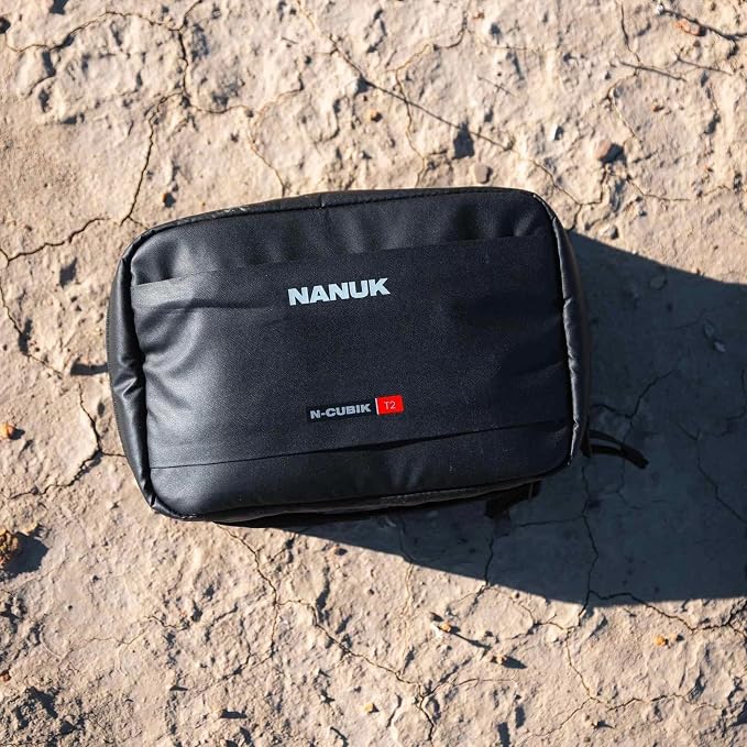 NANUK N-Cubik T2 Camera Bag Insert – Water-Resistant Pouch – Shockproof Protective Camera Insert for Backpack – Perfect for Accessories & Gear (10.6” x 6.5” x 3.5”) - Image 6