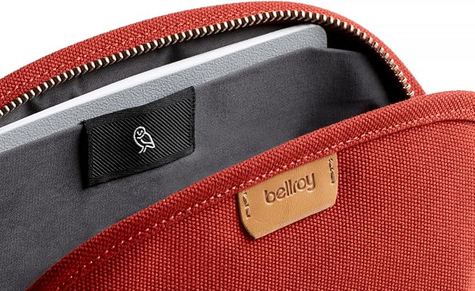 Bellroy Classic Pouch, Everyday kit, Leather and Woven Fabric (pens, Cables, Cosmetics, Personal Items) - Image 6