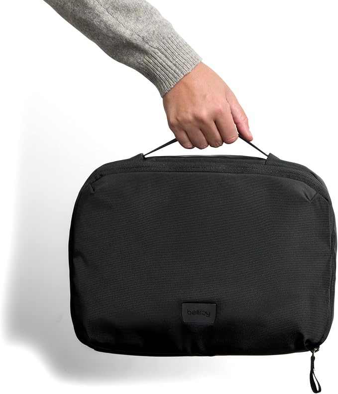 Bellroy Hanging Toiletry Kit Plus (8 Liter Travel Hanging Toiletry Bag) - Black - Image 6