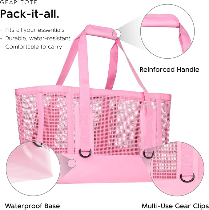MISSION Boat Gear CASSI Heavy-Duty Outdoor Tote and Waterproof Marine-Grade Mesh Boat Bags - Image 3
