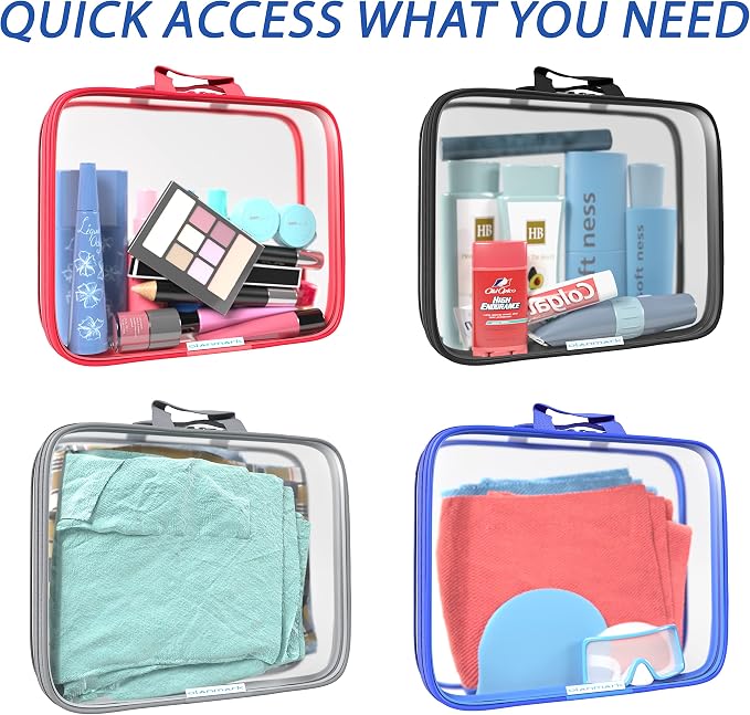 Clear Compression Packing Cubes 3 Set - Bags for Travel - Luggage Cube Organizer - Grey - Image 5