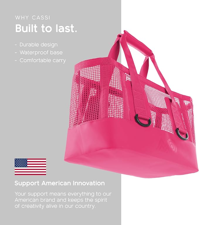 MISSION Boat Gear CASSI Heavy-Duty Outdoor Tote and Waterproof Marine-Grade Mesh Boat Bags - Image 7