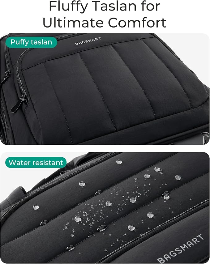 BAGSMART Small Underseat Carry on Luggage with Wheels, 16 inch Small Under Seat Luggage, Lightweight Travel Suitcase for Women, Classic - Image 7