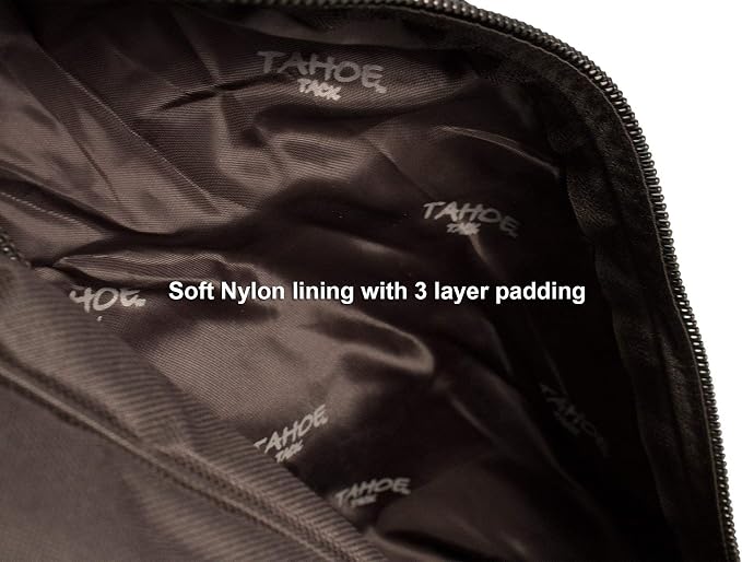 Tahoe Tack Durango Triple Layer Padded Western Boot Carry Bag with One Year Warranty (Brown) - Image 8