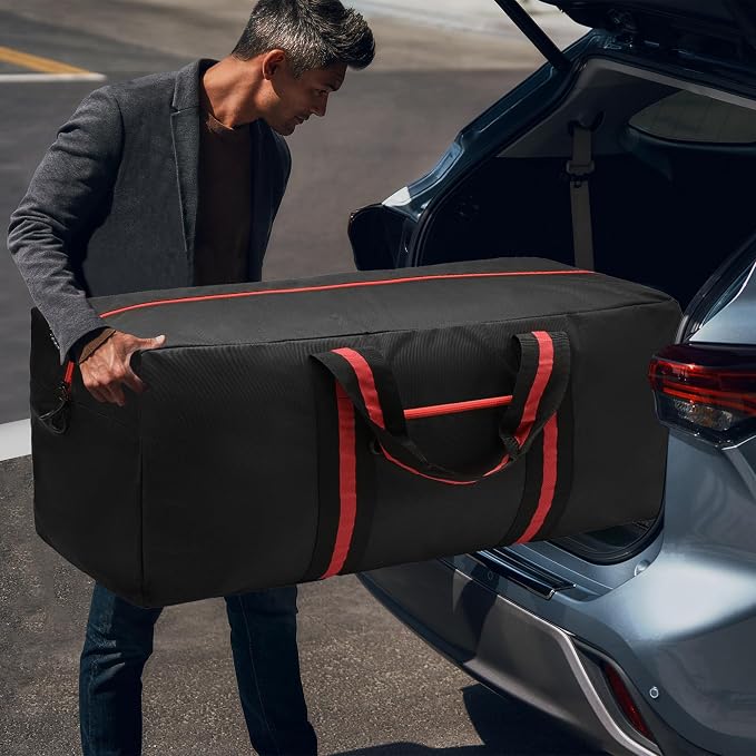 150L Large Duffle Bag for Travel 37” Diffle Bag for Overnight Weekender Camping, Storage for Men Women, 2 Pack - Image 2