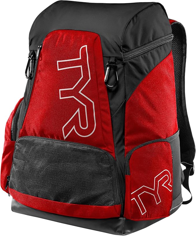 Alliance Backpack TYR Wet/Dry Athletic Gym and Pool Bag for Men and Women - Separate Wet/Dry Compartments, 45L Capacity, Ergonomic, Water-Resistant - Available in Team Colors by TYR