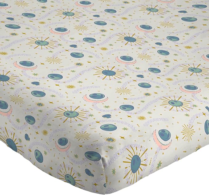 Jay Franco Sheet Set with Fitted, Flat Sheets & Pillow Cover - Ultra-Soft Bedding with Pillowcase for Room Decor, Beige - Nightmare Before Christmas, 3 Piece Twin - Image 2