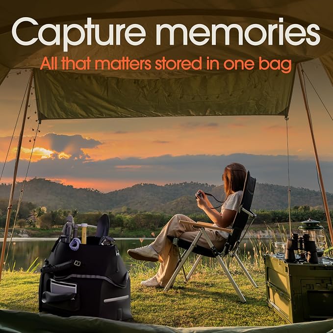 Earth Pak Waterproof Duffel Bag - Large Dry Bag, 1680D TPU, Heavy Duty, Camping & Marine Dry Bag, 8x8 Popout Pocket - Image 8