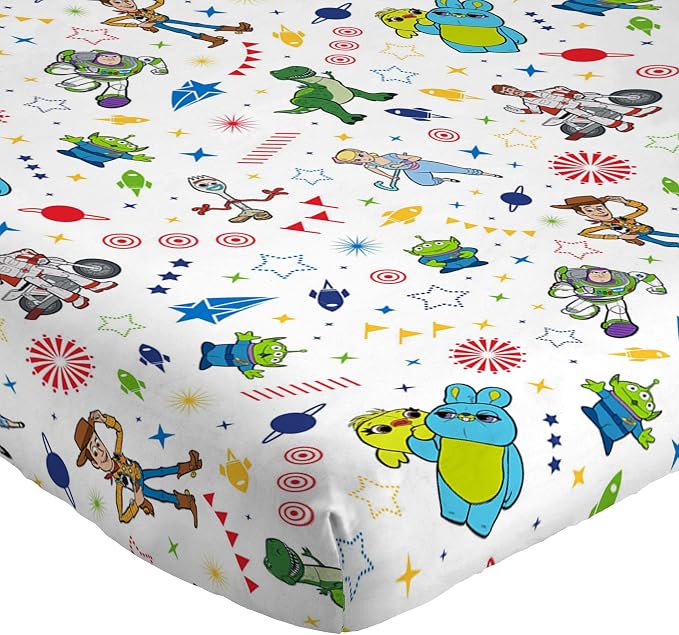 Jay Franco Disney Toy Story Kids Twin Sheet Set 3 Piece - Super Soft Microfiber Bedding, Reversible, Deep Pocket, Breathable, Machine Washable, Woody Buzz Lightyear (Official Disney Product) - Image 7