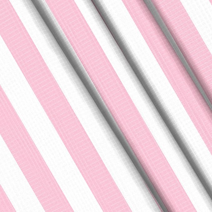 Pink Stripe Beach Blanket Sandproof Waterproof, Extra Large 78''×86'' Beach Mat for 1-4 Adults with Stakes and Sand Pocket, Compact Lightweight Sand Free Picnic Mat Beach Essential - Image 6