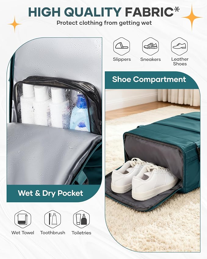 coofay Travel Backpack Carry on Flight Approved Mochila De Viaje Carry on Backpack for Airplanes Spirit Airlines Personal Item Travel Bag Traveling Backpack for Women Men Travel Essentials - Image 4