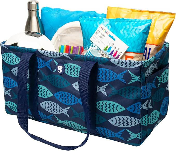 geckobrands Large Utility Tote - Durable Multipurpose Bag for Beach, Travel, Shopping & Outdoor Activities - Image 3